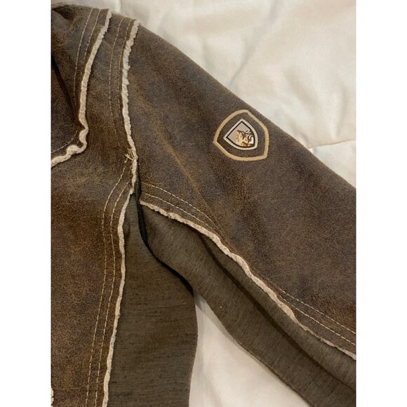 NWT Kuhl Dani Sherpa Lined Jacket Brown MSRP$299 Brown Women's Small - Picture 11 of 14